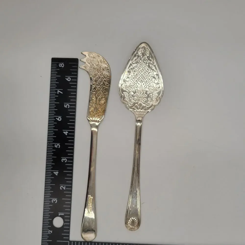2-pc Set Appetizer Cheese Spreader Knife Serving Utensil 7